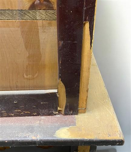 Storage Cabinet with Base, Vintage Kitchen Pantry, Cupboard, Utility Cabinet, B