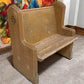 Church Pew - Wood Church Pew Bench (36x20) Vintage Porch Garden Bench, Entryway Bench, B20 by The Old Grainery (antique, a...