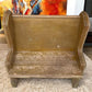 Church Pew - Wood Church Pew Bench (36x20) Vintage Porch Garden Bench, Entryway Bench, B20 by The Old Grainery (antique, a...