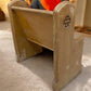 Church Pew - Wood Church Pew Bench (36x20) Vintage Porch Garden Bench, Entryway Bench, B20 by The Old Grainery (antique, a...