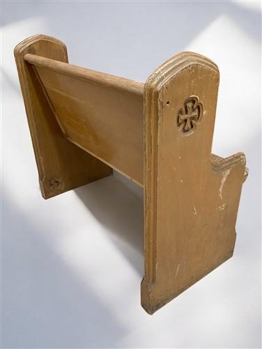 Church Pew - Wood Church Pew Bench (44x20.5) Vintage Porch Garden Bench, Entryway Bench, B21 by The Old Grainery (antique,...