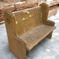 Church Pew - Wood Church Pew Bench (44x20) Vintage Porch Garden Bench, Entryway Bench, B25 by The Old Grainery (antique, a...