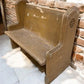 Church Pew - Wood Church Pew Bench (44x20) Vintage Porch Garden Bench, Entryway Bench, B25 by The Old Grainery (antique, a...