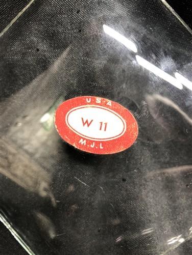 Clock parts - 6 Vintage Convex Curved Dome Glass Clock Faces, Glass Replacement Parts Lot B, by The Old Grainery (Clear, C...