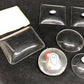 Clock parts - 12 Vintage Convex Curved Dome Glass Clock Faces, Glass Replacement Parts Lot G, by The Old Grainery (Baby be...