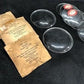 12 Vintage Convex Curved Dome Glass Clock Faces, Glass Replacement Parts Lot H,