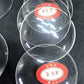 12 Vintage Convex Curved Dome Glass Clock Faces, Glass Replacement Parts Lot H,