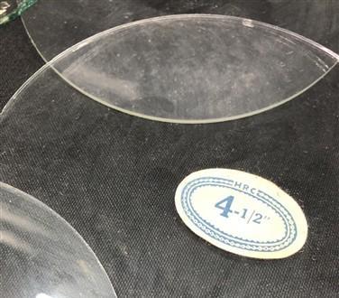 10 Vintage Glass Clock Faces, NOS Vintage Glass Replacement Parts Lot I,