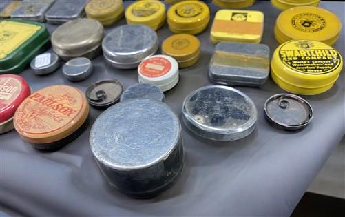 Watch parts - Swartchild Tins More Watchmaker Supply Part, Pocket Wrist Watch Movements, by The Old Grainery (advertising...