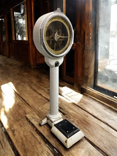 Scale - Personal Scale Vintage Watling Coin-Op Scale Cast Iron Floor Model, Arcade Scale by The Old Grainery (Arcade, Chic...