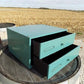 File Cabinet - 2 Drawer Watch Part Metal File Cabinet, Vintage Organizer, Craft Part Storage E, by The Old Grainery (2 dra...