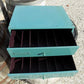 File Cabinet - 2 Drawer Watch Part Metal File Cabinet, Vintage Organizer, Craft Part Storage E, by The Old Grainery (2 dra...