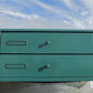 File Cabinet - 2 Drawer Watch Part Metal File Cabinet, Vintage Organizer, Craft Part Storage E, by The Old Grainery (2 dra...