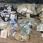 Watch parts - Watch Mainsprings Lot, NOS Watch Component Movement Parts, Replacement Parts, by The Old Grainery (black shi...
