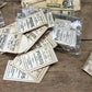 Watch parts - Watch Mainsprings Lot, NOS Watch Component Movement Parts, Replacement Parts, by The Old Grainery (black shi...