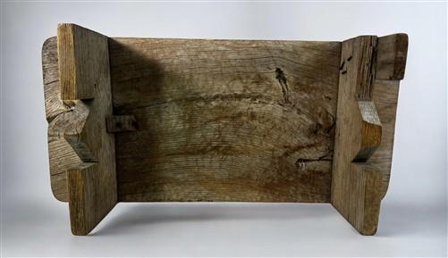 Bread Board - Wood Bread Board on Legs, Footed Cutting Board, Rustic Chopping Serving Board A, by The Old Grainery (antiqu...