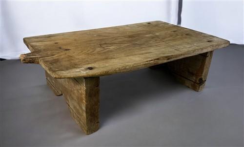 Wood Bread Board on Legs, Footed Cutting Board, Rustic Chopping Serving Board B,