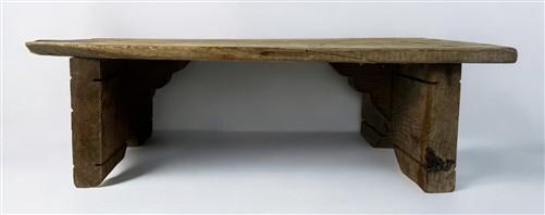 Wood Bread Board on Legs, Footed Cutting Board, Rustic Chopping Serving Board B,