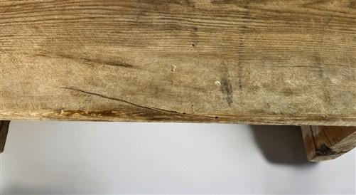 Wood Bread Board on Legs, Footed Cutting Board, Rustic Chopping Serving Board B,