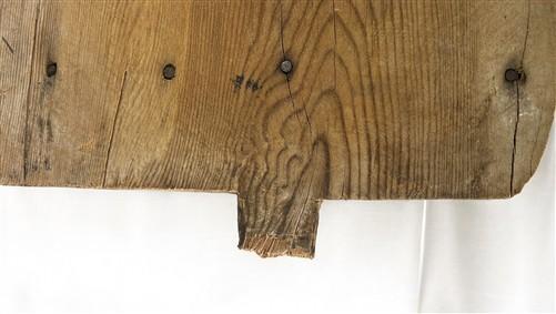 Wood Bread Board on Legs, Footed Cutting Board, Rustic Chopping Serving Board B,
