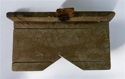 Wood Bread Board on Legs, Footed Cutting Board, Rustic Chopping Serving Board B,