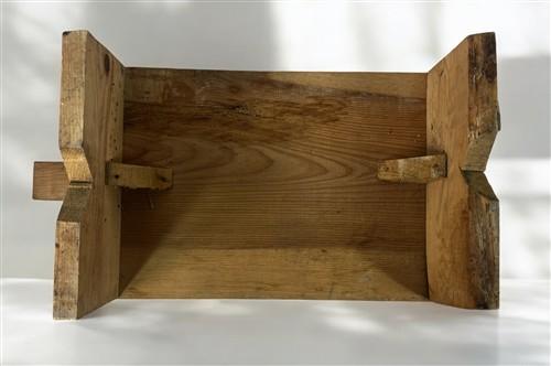 Bread Board - Wood Bread Board on Legs, Footed Cutting Board, Rustic Chopping Serving Board C, by The Old Grainery (bread...