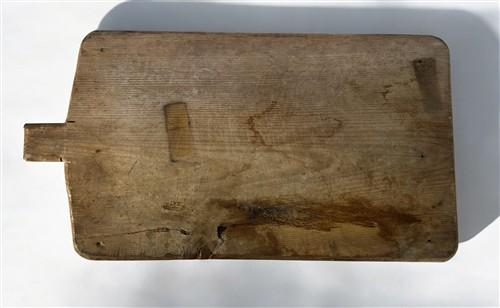 Bread Board - Wood Bread Board on Legs, Footed Cutting Board, Rustic Chopping Serving Board C, by The Old Grainery (bread...
