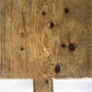 Wood Bread Board on Legs, Footed Cutting Board, Rustic Chopping Serving Board D,