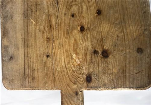 Wood Bread Board on Legs, Footed Cutting Board, Rustic Chopping Serving Board D,