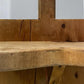 Wood Bread Board on Legs, Footed Cutting Board, Rustic Chopping Serving Board D,