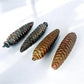 Cuckoo Clock Cast Iron Pine Cone Weight Lot 320 ET Unmarked Vintage Clock Parts