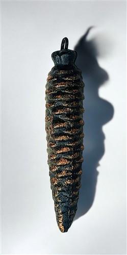 Cuckoo Clock Cast Iron Pine Cone Weight Lot 320 ET Unmarked Vintage Clock Parts