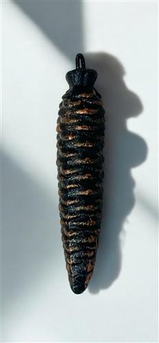 Cuckoo Clock Cast Iron Pine Cone Weight Lot 320 ET Unmarked Vintage Clock Parts
