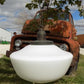 light fixture - Church Hanging Light Fixture, Pendant School Globe, Architectural Salvage A14, by The Old Grainery (ceilin...