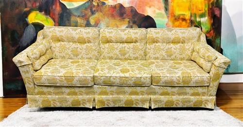 Flexsteel Sofa, Vintage Mid Century Sofa, Family Room Couch, Davenport, Parlor