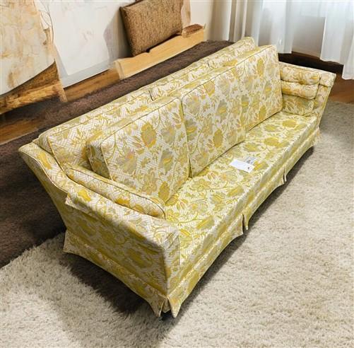 Flexsteel Sofa, Vintage Mid Century Sofa, Family Room Couch, Davenport, Parlor