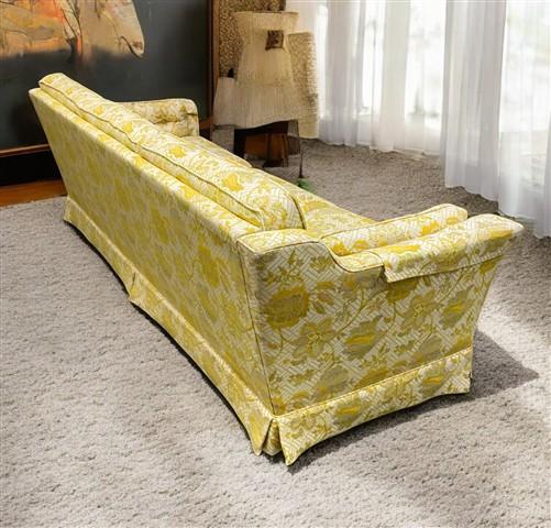 Flexsteel Sofa, Vintage Mid Century Sofa, Family Room Couch, Davenport, Parlor