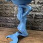 Mermaid Birdbath, Cast Aluminum Statue, Nautical, Pool Beach Decor, Mermaid H