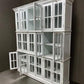 Triple Stack Bookcase, White Kitchen Hutch Cabinet, Kitchen Storage, Cupboard A3