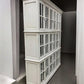 Triple Stack Bookcase, White Kitchen Hutch Cabinet, Kitchen Storage, Cupboard A3