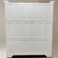 Triple Stack Bookcase, White Kitchen Hutch Cabinet, Kitchen Storage, Cupboard A3