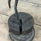 Round Hanging Small Scale Weights, Vintage Metal Industrial Fairbanks Morse A83,