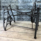 Treadle base - Treadle Sewing Machine, Cast Iron Base, Industrial Age Standard Steampunk QZ, by The Old Grainery (base, ca...