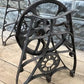 Treadle base - Treadle Sewing Machine, Cast Iron Base, Industrial Age Standard Steampunk QZ, by The Old Grainery (base, ca...