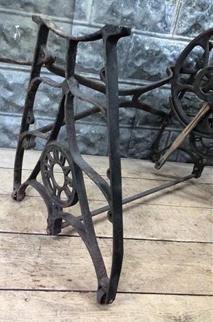 Treadle base - Treadle Sewing Machine, Cast Iron Base, Industrial Age Standard Steampunk QZ, by The Old Grainery (base, ca...