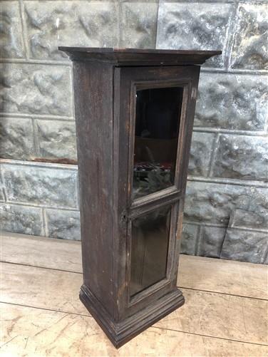 Wall cabinet - Medicine Cabinet, Vintage Wood Display Case, Wall Mount Cupboard, Shadow Box A18 by The Old Grainery (1 she...