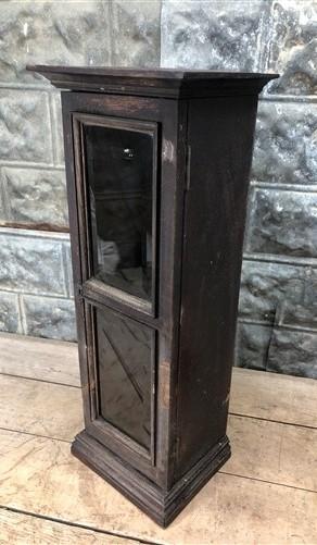 Wall cabinet - Medicine Cabinet, Vintage Wood Display Case, Wall Mount Cupboard, Shadow Box A18 by The Old Grainery (1 she...