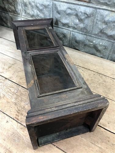 Wall cabinet - Medicine Cabinet, Vintage Wood Display Case, Wall Mount Cupboard, Shadow Box A18 by The Old Grainery (1 she...