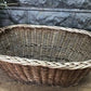Basket - Oval Wicker Basket, Vintage German Woven Rattan Basket, Storage Organizer A16, by The Old Grainery (Adults, Any R...