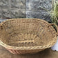 Basket - Oval Wicker Basket, Vintage German Woven Rattan Basket, Storage Organizer A17, by The Old Grainery (Adults, Any R...
